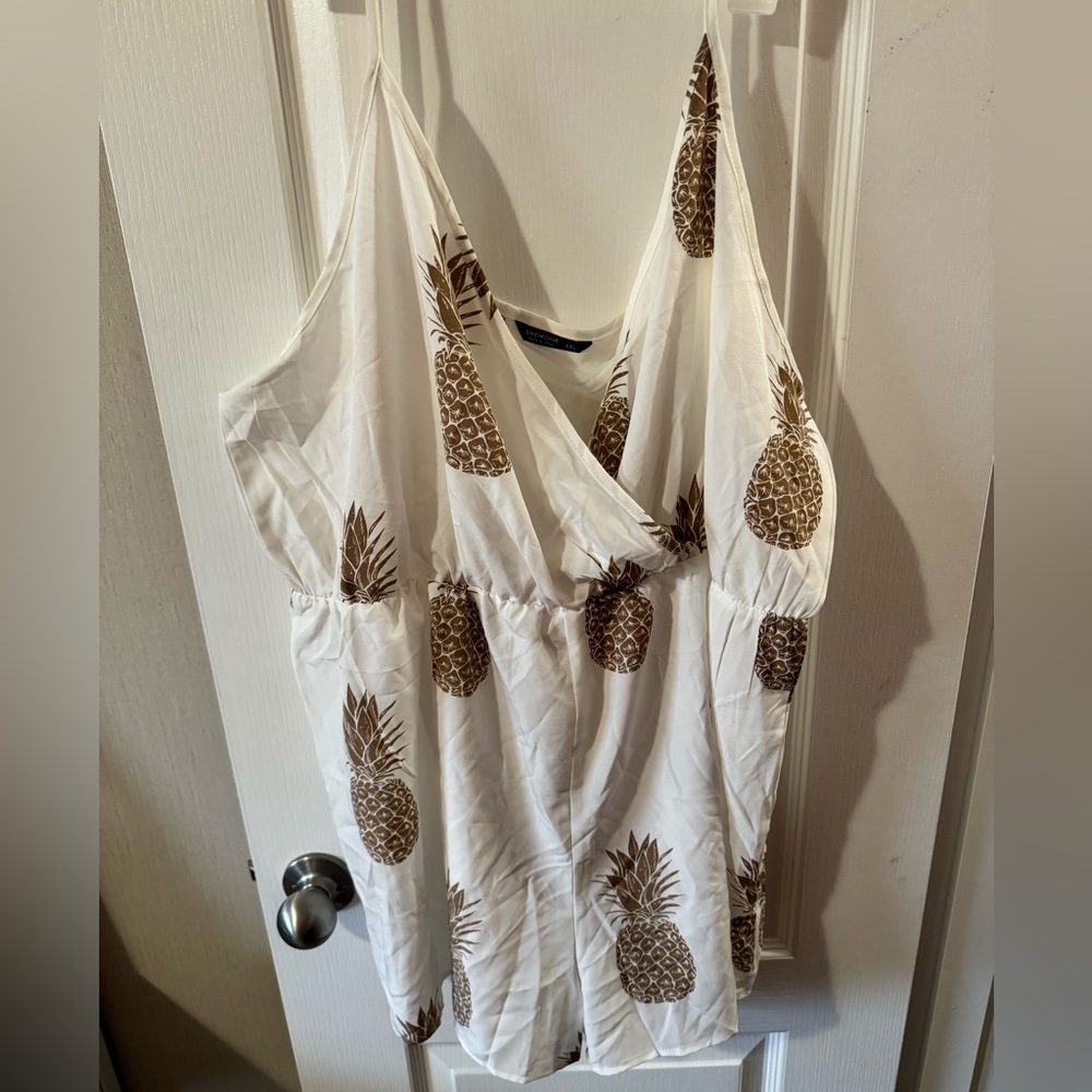 SHEIN Pineapple Romper